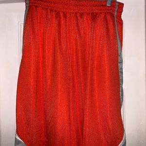 Nike XXL Orange Basketball Shirts with Pockets